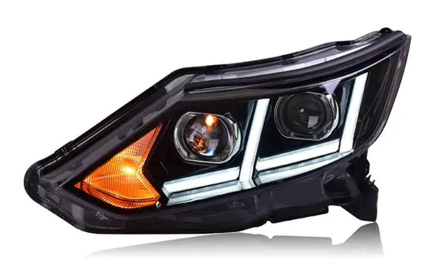 Светодиодный модифицированный налобный фонарь для Nissan Qashqai MK2 J11 13-18 Rogue Sport 17-19 |