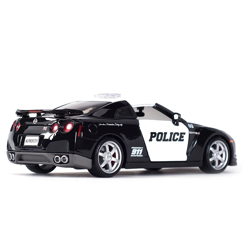 Maisto 1:24 Nissan 2009 GT-R R35 спортивный автомобиль статические литые автомобили