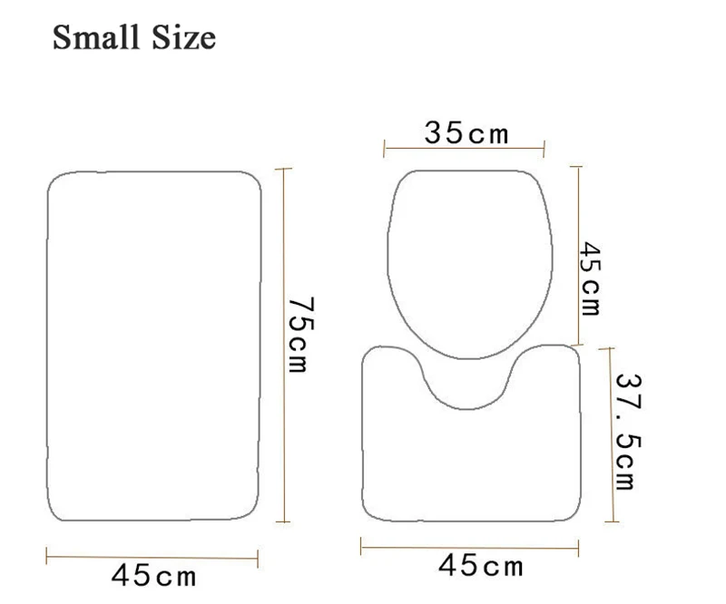 Коврик для ванной Zeegle в морском стиле ковер напольный мат туалета уличные