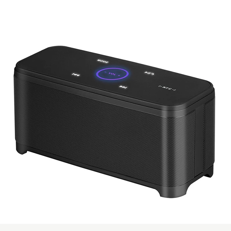 Качественный богатый бас встроенный микрофон Bluetooth с сенсорным управлением