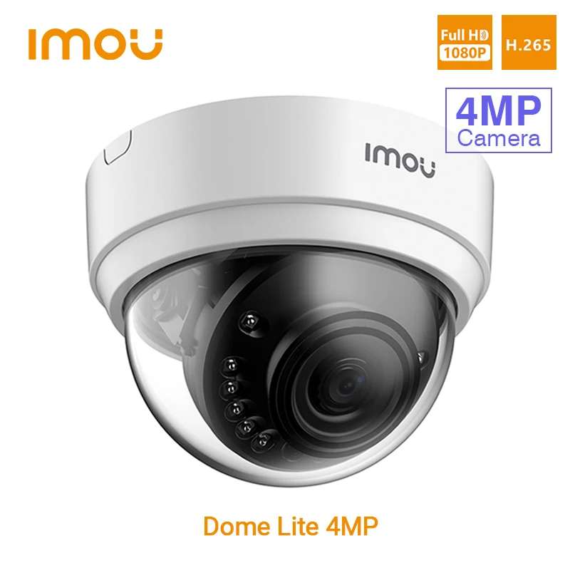Dahua Imou Dome Lite 4MP Внутренная камера наблюдения за младенцем 20M Ночное видение Wifi Ip
