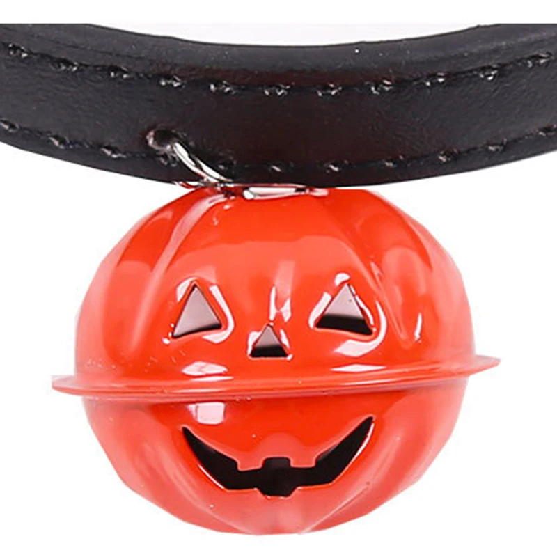 Легкие в носке кошачий собачий ошейник с колокольчиком рисунком тыквы для
