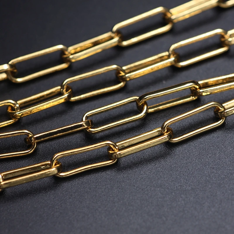 Женское ожерелье с подвеской в виде ключа медная цепочка золотого цвета