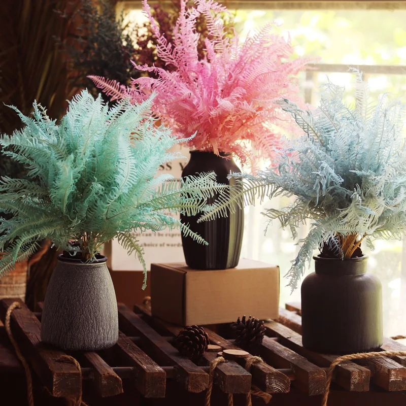 

Eternal Flower Dicranopteris Dichotoma Leaves Bouquets Of Natural Air-Dried Ins Nordic Home Decorative Ornaments Shooting Props