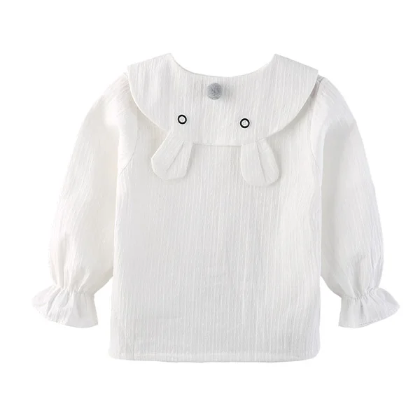 

Girl's shirt children's cartoon rabbit long sleeve shirt