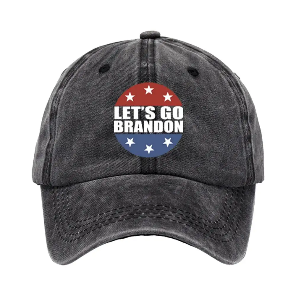 

Adjustable Baseball Cap Let's Go Brandon Hat Retro Classic Cap With Opening Design For Men Women