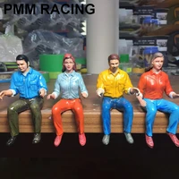 high quality 114 scale workers unpaited man or women driver doll for 112 114 rc car truck scania r620 man tgx actros arocs