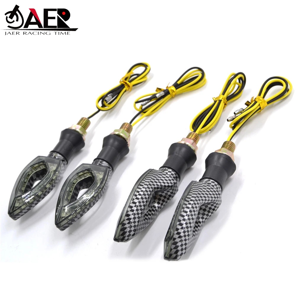 4 шт. светодиодные указатели поворота для мотоцикла и велосипеда 12 В |