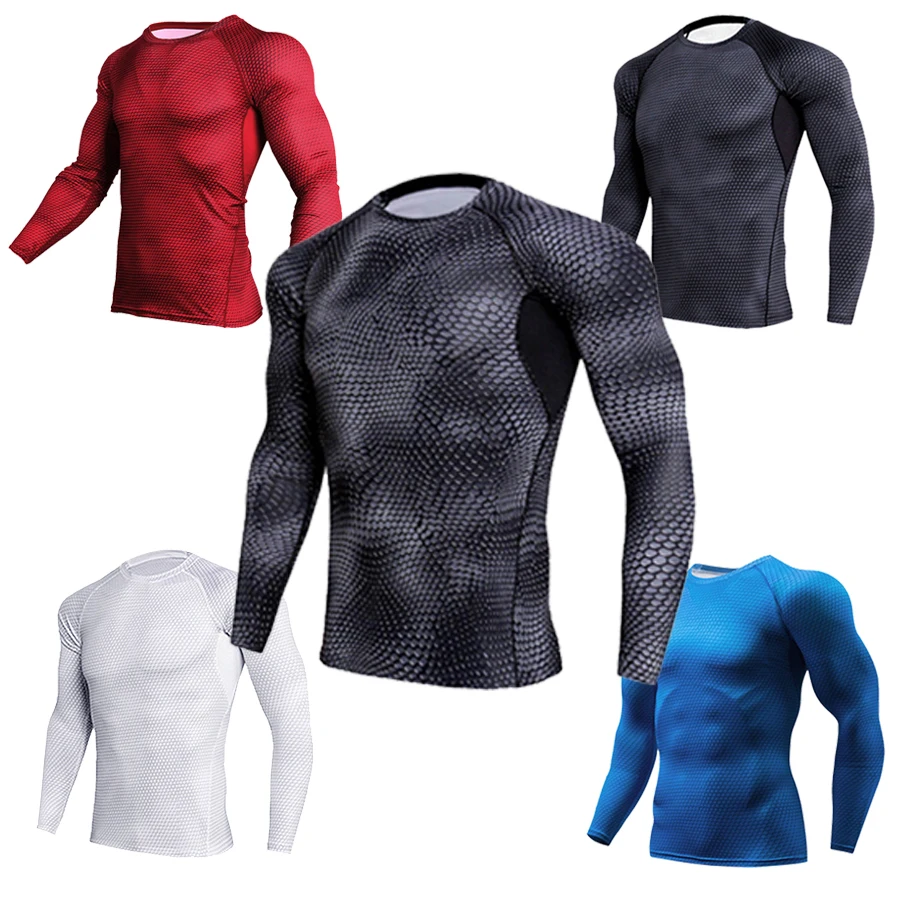 2020 новый джемпер для фитнеса облегающий спортивный мужской тренировочный костюм