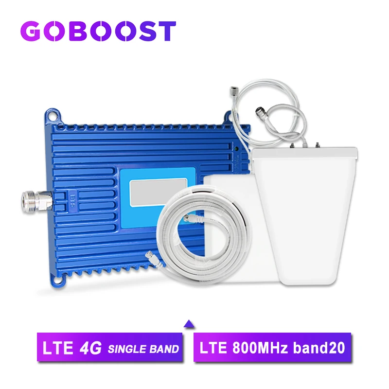 Усилитель сигнала Band20 800 LTE 4G 70 дБ усилитель сотовой связи с высоким коэффициентом