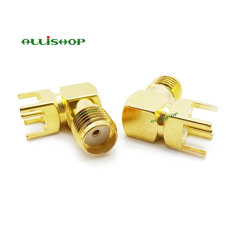 ALLiSHOP 10 шт. sma female печатная плата Монтажная панель Разъем радиочастотный