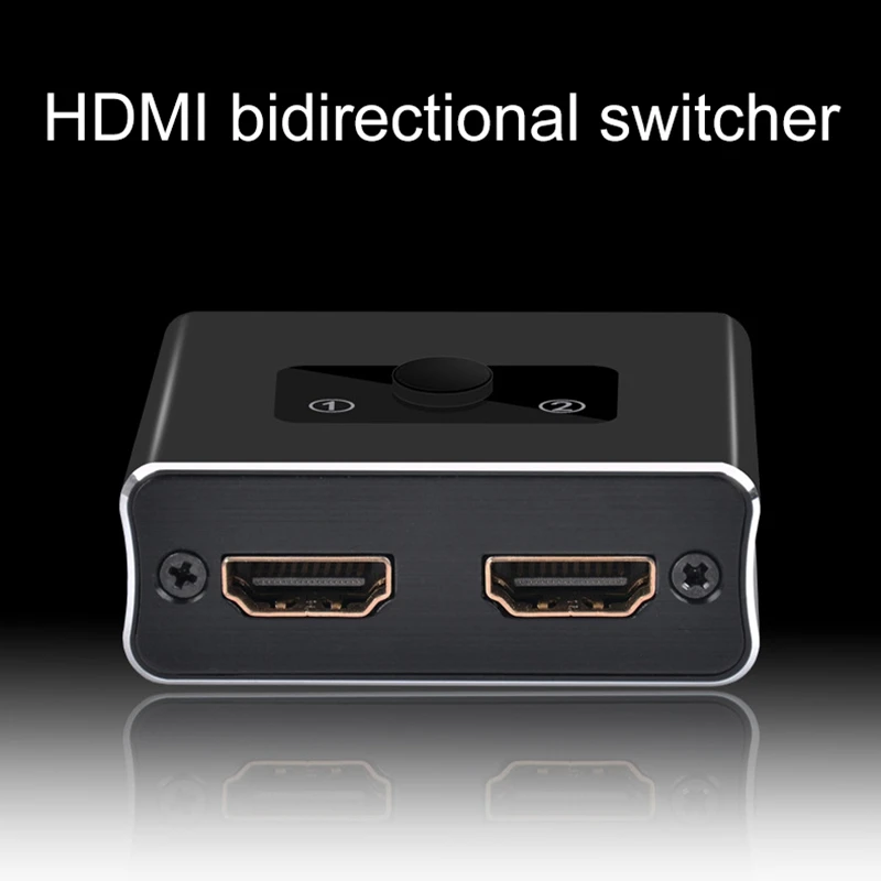 IG-Hdmi сплиттер Hdmi переключатель-Ultra Hd 4K не требуется внешняя мощность 2 порта