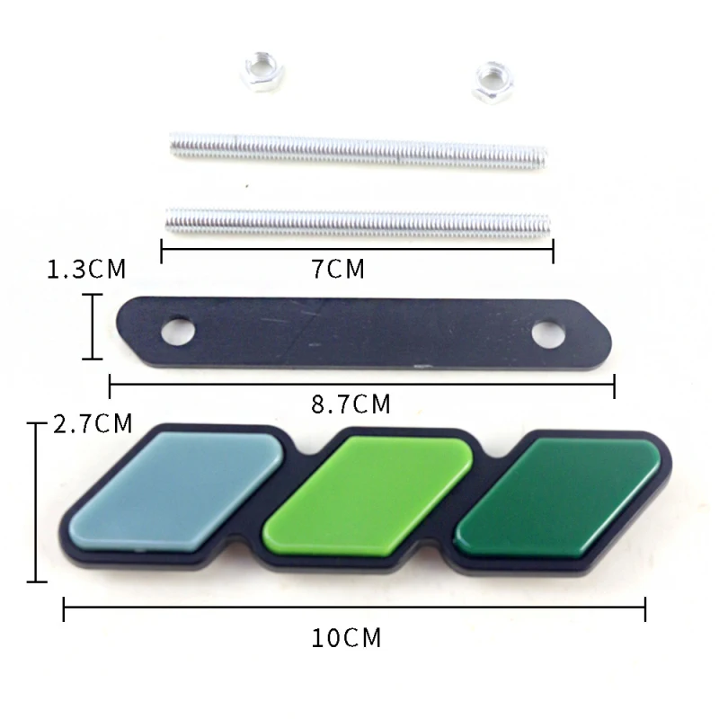 

1PC Fashion Three Color Car Sticker Car Grille Emblem Sticker Decal Car Decoration for Tacoma 4Runner Tundra Wholesale