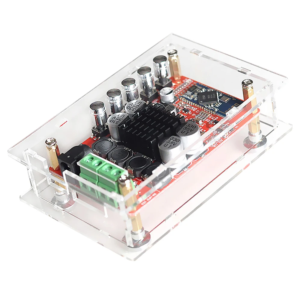 Bluetooth 4 0 аудио приемник усилитель плата TDA7492P чип + чехол|Запасные части| |