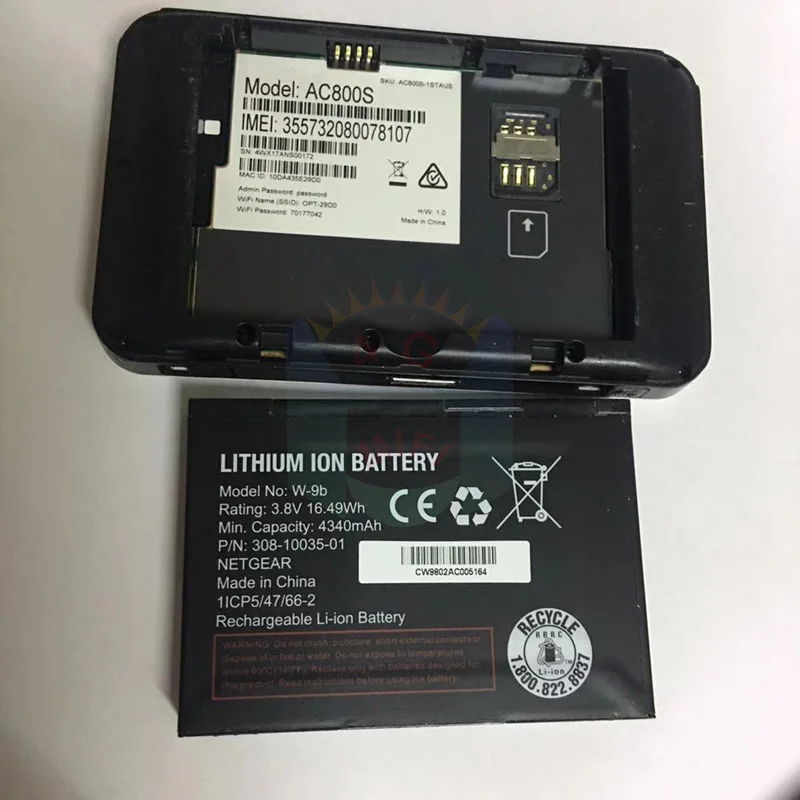 Разблокированный двухдиапазонный Wi Fi роутер Netger AirCard 800s Cat9 450 Мбит/с Ac800s band 28 700 МГц