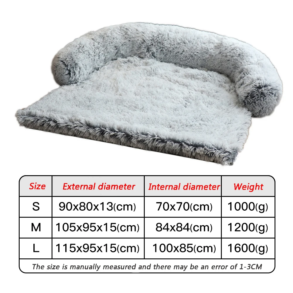 Кровать для собаки диван-Подушка домашнего питомца бархатный теплый коврик