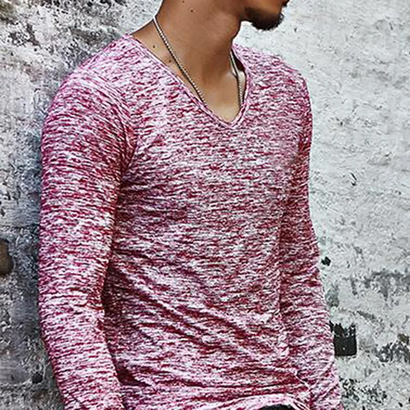 2019 Мужская футболка с v-образным вырезом белая мужская в стиле хип-хоп уличная