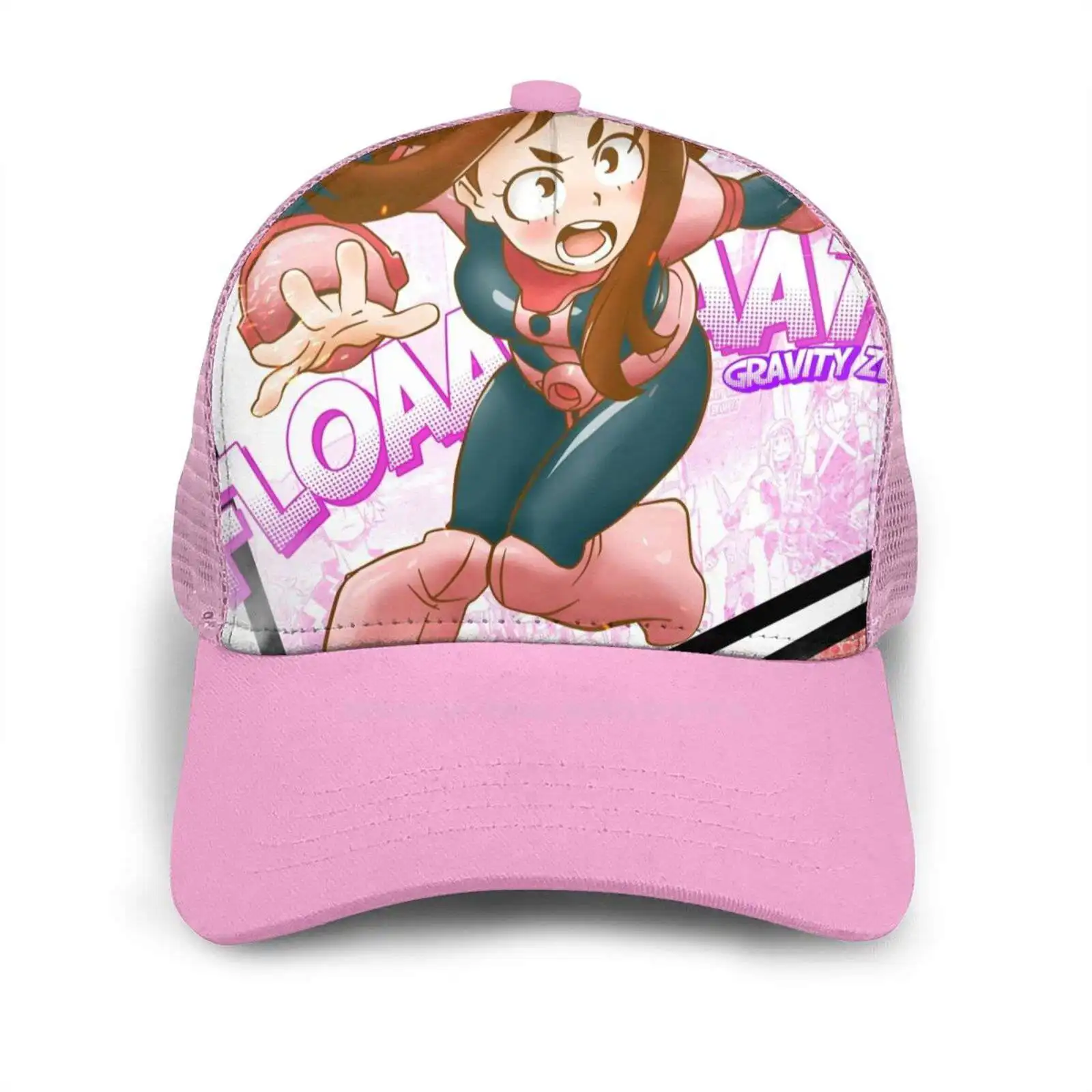 

O Uraraka - Gravity Zero Baseball Hat For Outdoor Sports Cap O Uraraka Gravity Zero Boku No Hero Academia Hero Anime All Might