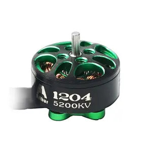 Фонарик Артур A1204 5200KV 3100KV 2500KV 2-4S бесщеточный двигатель для радиоуправляемых FPV гоночных 2-3-дюймовых зубочисток Cinewhoop воздуховодов дронов