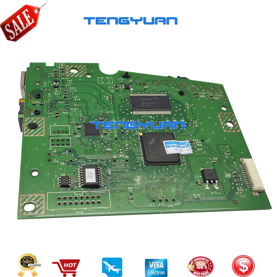 Тест для HP1505N P1505N p1505 1505n форматорная плата CB418-60001 часть принтера в продаже