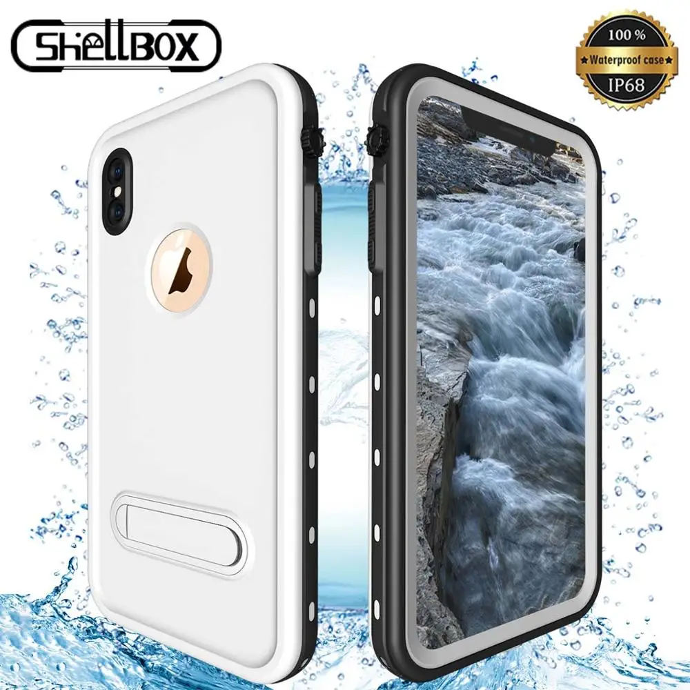 IP68 Водонепроницаемый чехол для iPhone 11 Pro X XR XS MAX подводного плавания