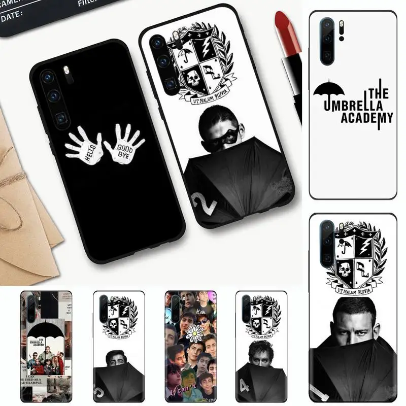 

The Umbrella Academy Phone Case black For Huawei honor Mate mate P 10 9X 10i 20 30 40 y7 lite pro p smart 2019
