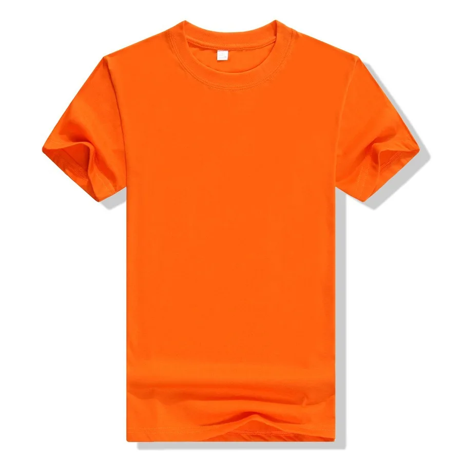 

Summer High Quality 15 Color S-3XL Plain T Shirt Man Cotton Elastic Basic Tshirt Men's Casual Tops Short Sleeve Blank T-shirt