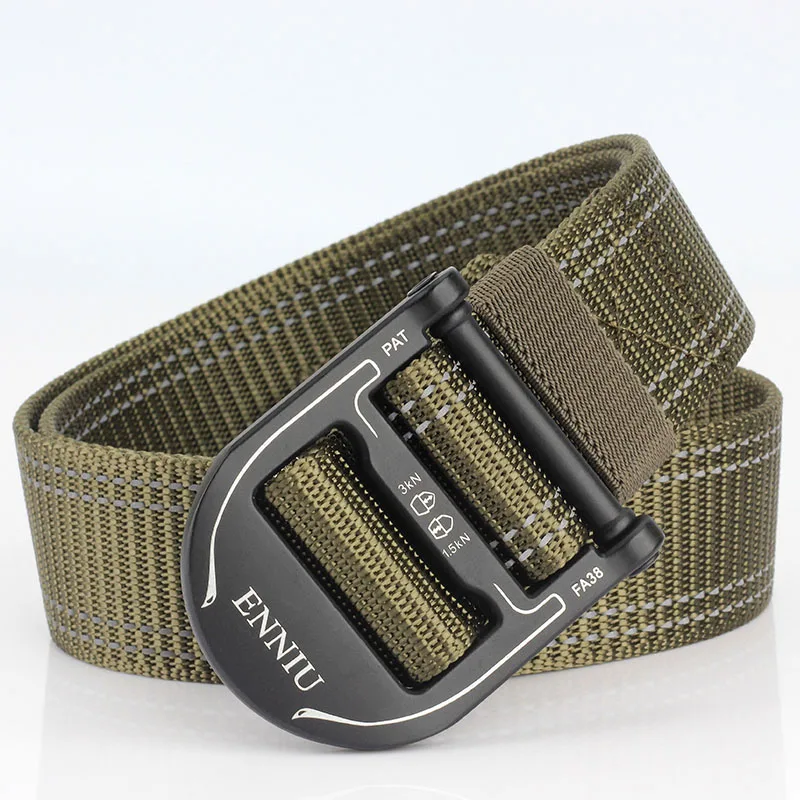 Ремень тактический Мужской металлический спортивный армейский пояс в стиле