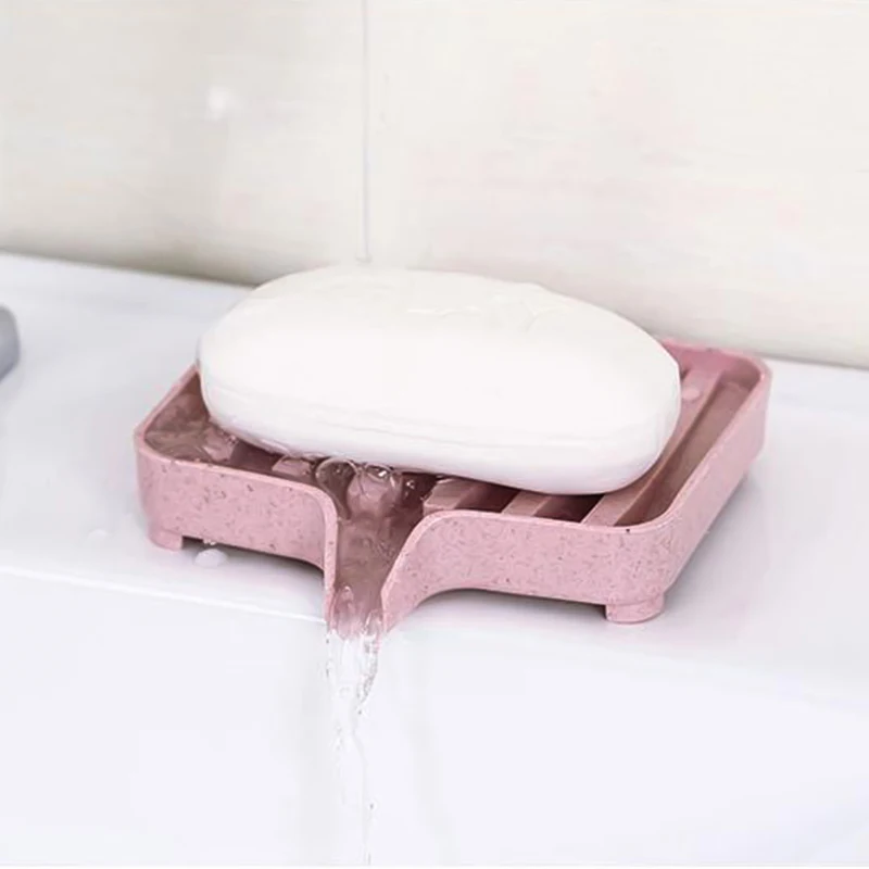 

1 Piece Of Bathroom Drain Soap Box Storage Box Kitchen Bathtub Sponge Storage Cup Holder Soap Rack Drain Sink Storage Box
