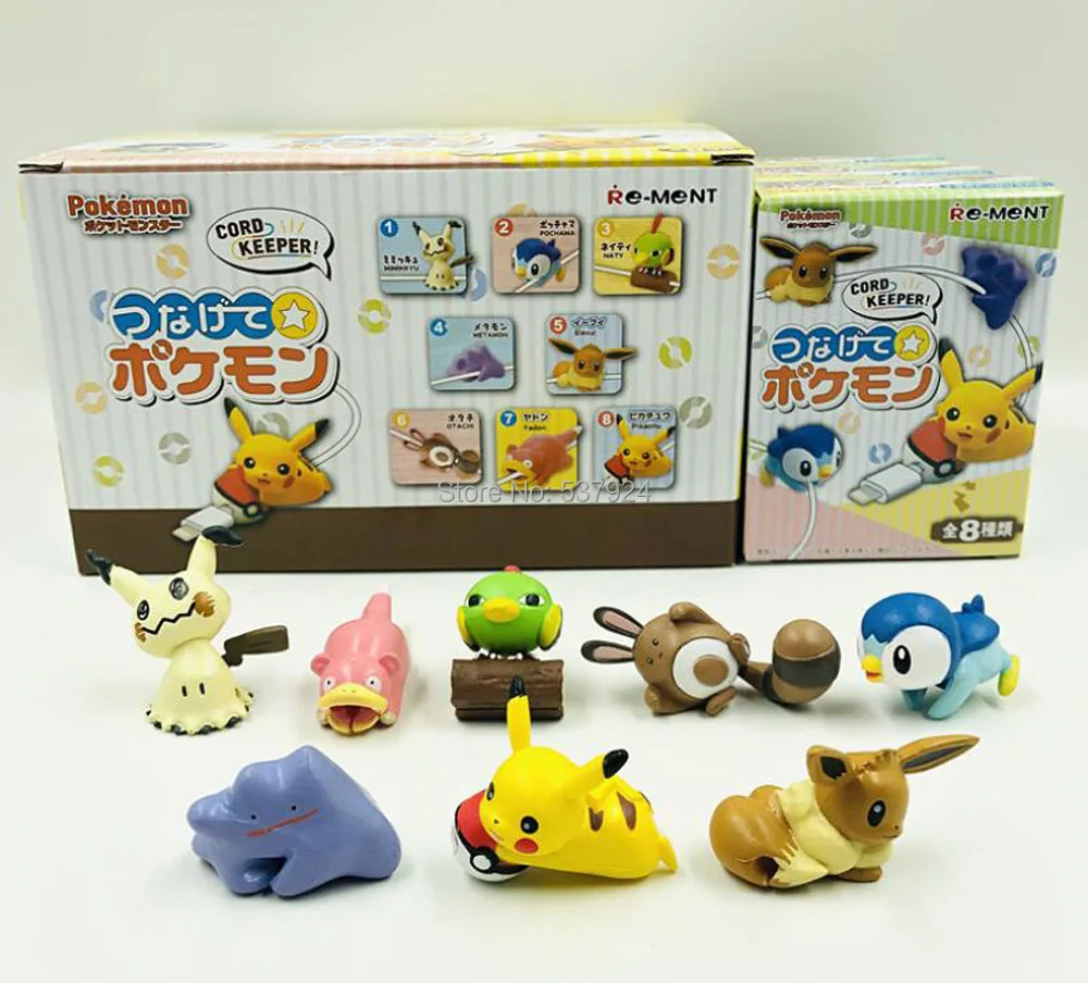 8 шт. экшн-фигурки Pika Mim Pip Sen Slo 2 3 дюйма 6 см | Игрушки и хобби