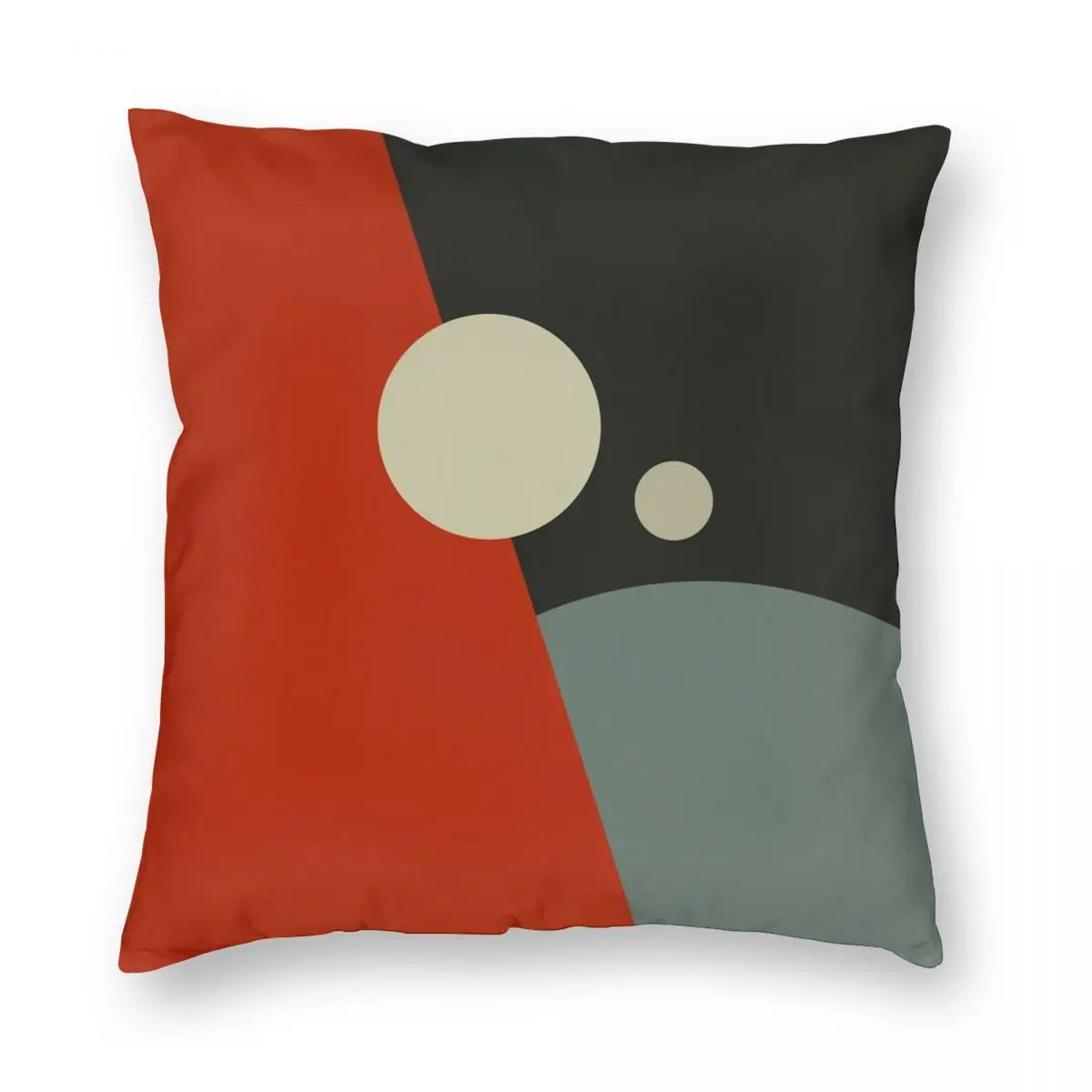 

BAUHAUS GOING TO MARS, квадратная подушка, чехол из полиэстера и льна с бархатным узором, Декоративная Подушка на молнии, чехол для дивана, наволочка д...