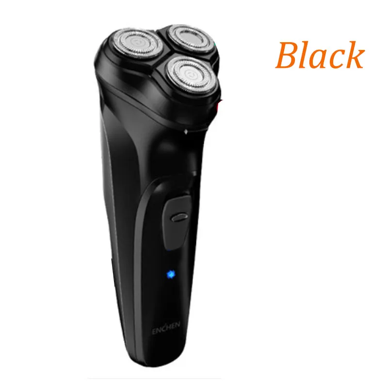 razor-black XIAOMI для лица бритва Enchen BlackStone 3D электробритва, мужские моющиеся type-C USB Перезаряжаемый станок для бритья бороды - Цвет: razor-black