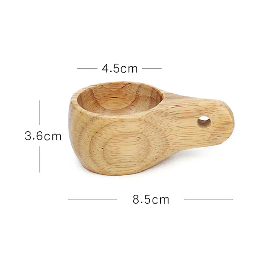 

Handmade Beech Wooden Cups Nordic style Finnish Traditional Outdoor Wood Wine Cups Elephant Coffee Tea Cups 35/170/200/250ML