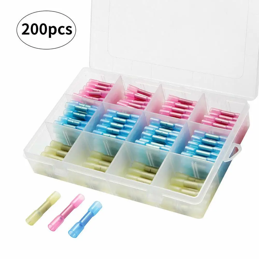 200 шт. электрические соединители для проводов с коробкой | Обустройство дома