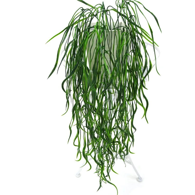 

Artificial Plant Vines Wall Hanging Simulation Rattan Leaves Branches Green Plant Ivy Leaf Home Wedding Decoration Plant-Fall