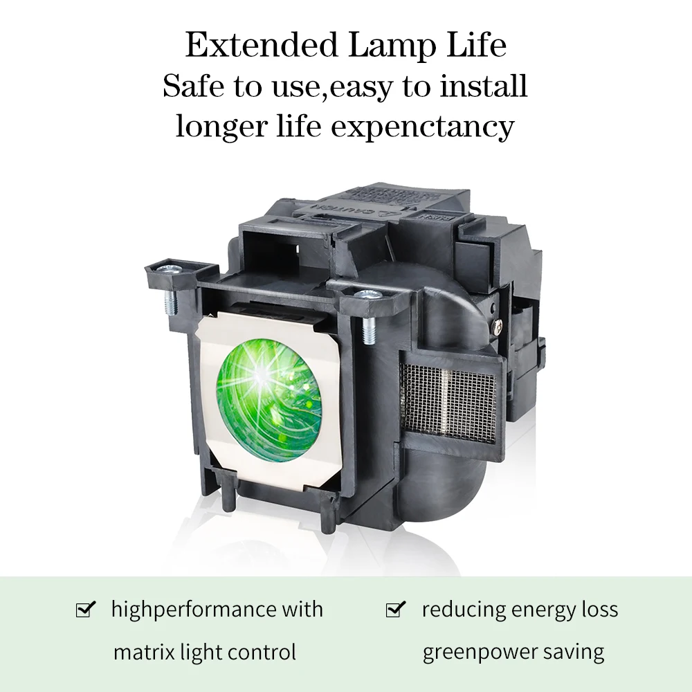 Замена лампы проектора ELPLP88 V13H010L88 для EPSON Powerlite S27 S04 EB-945H EB-955WH EB-965H EB-98H EB-S31Projector |