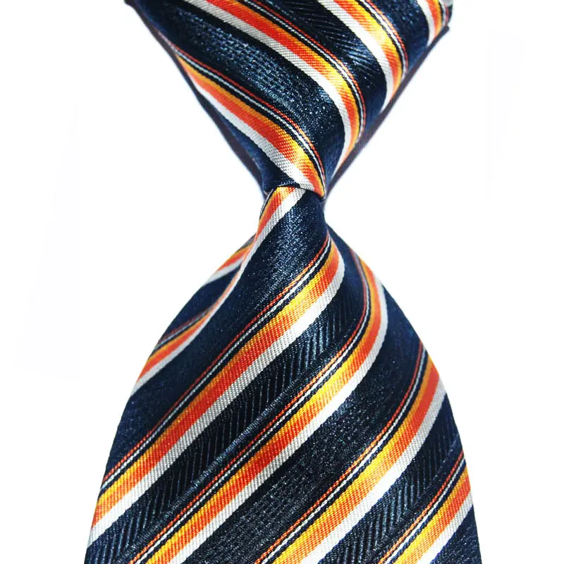 Полосатый костюм галстук для мужчин шелковый шириной 10 см мужской модный
