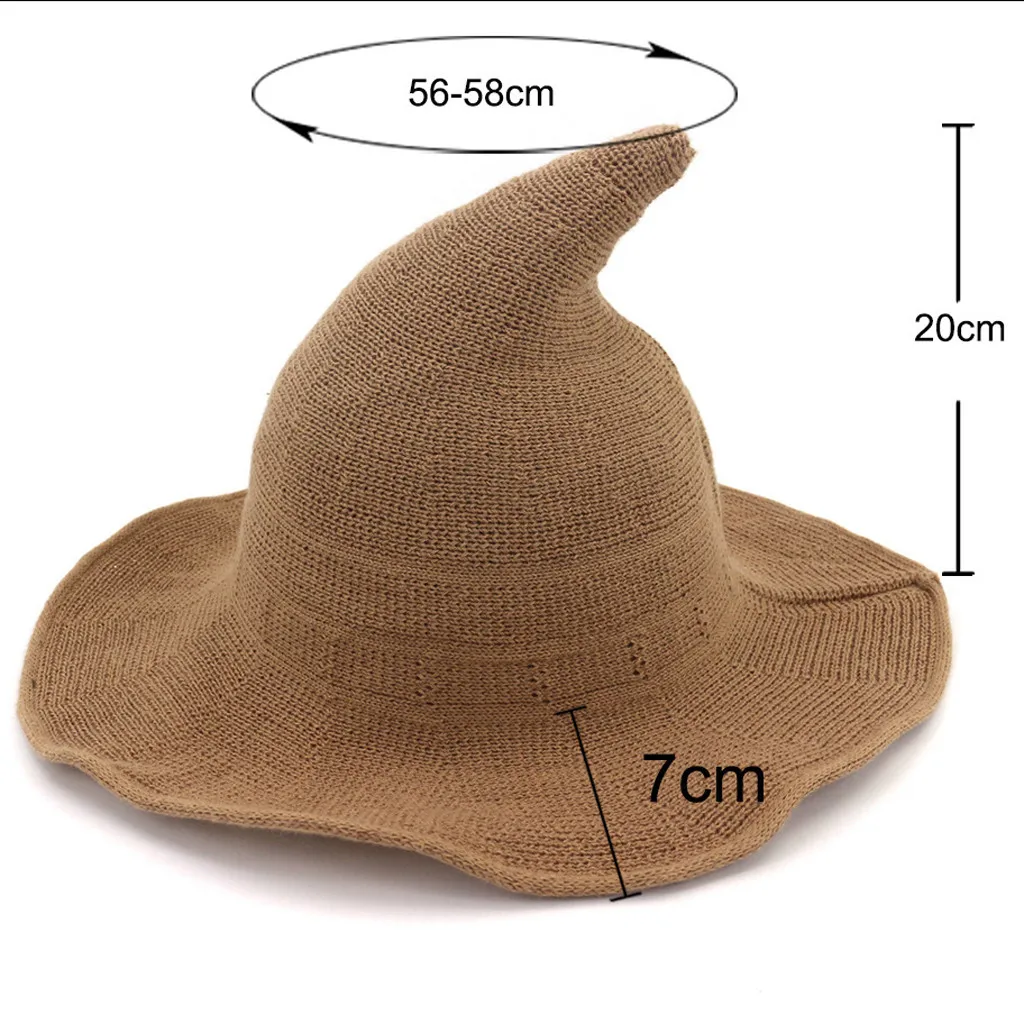 

Wizard Hat Halloween Witch Hat Costume Accessory For Halloween Cosplay Party Yard Decoration