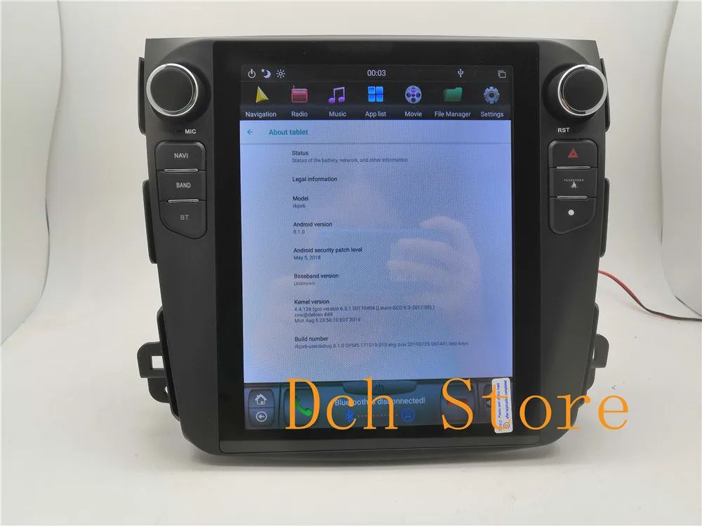 10,4 ''вертикальный экран Tesla стиль Android 8,1 автомобильный DVD gps плеер для MITSUBISHI outlander 2006-2012 PX6 CARPLAY радио навигатор