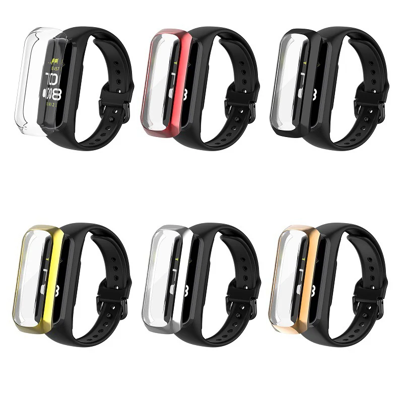 

Защитный чехол из ТПУ с гальваническим покрытием для Samsung Galaxy Fit 2