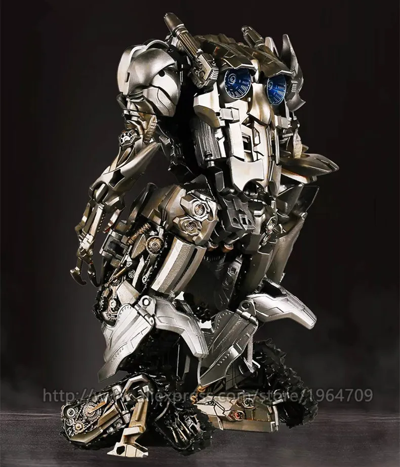 Wei Jiang Oversized 34cm Transformation movie toys dinosaur tank Mode anime Action Figure SS07 W8600 Robot kids toy Retail Box