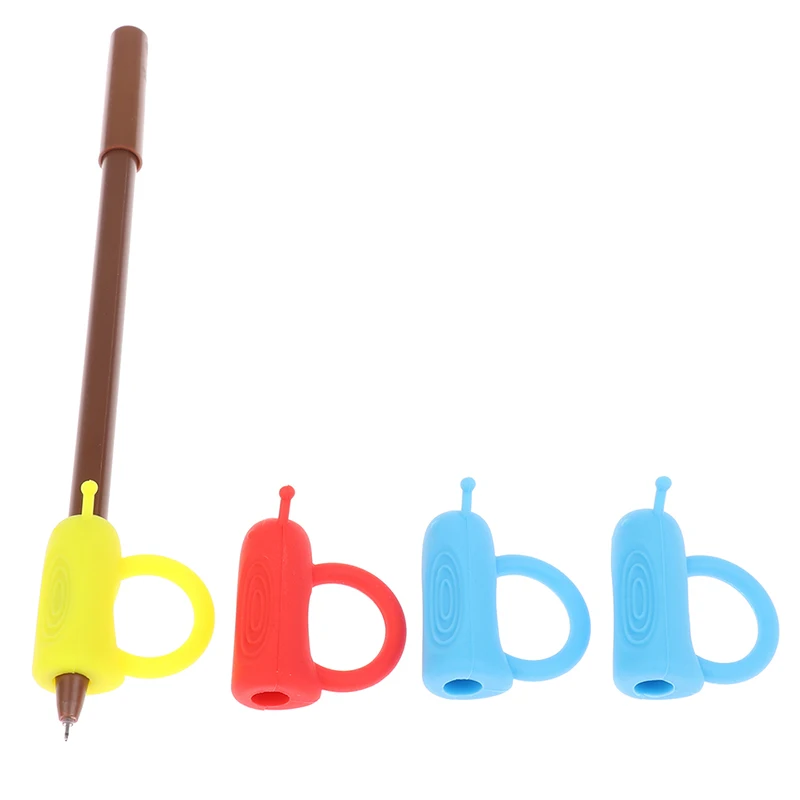 

4 шт. детских ручек для упражнений, ручки для коррекции осанки, канцелярские принадлежности для детей и студентов