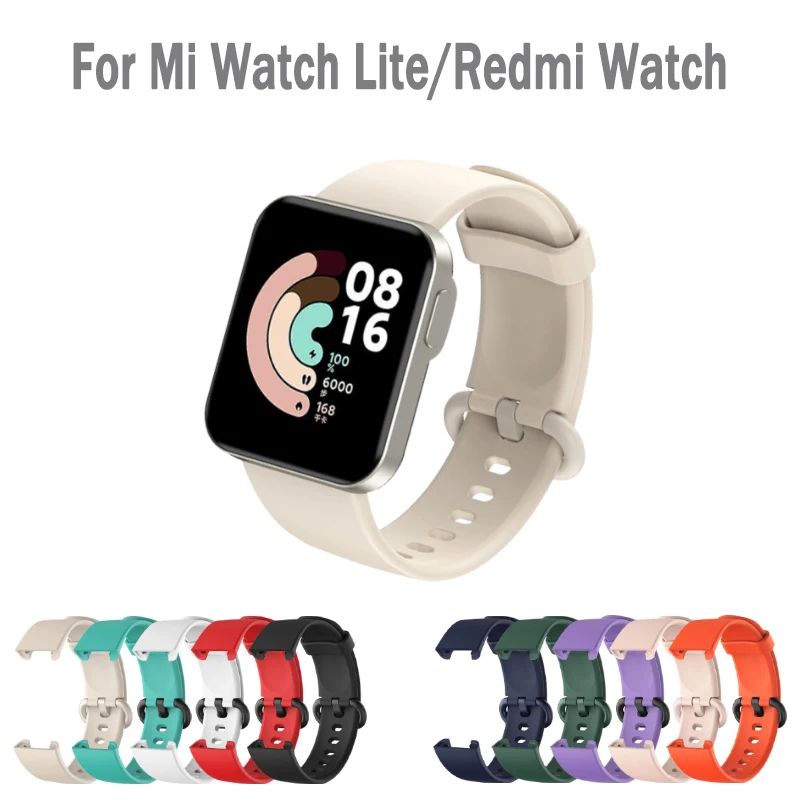 

Silicone Strap For Xiaomi Mi Watch Lite Replacement Sport Bracelet Wristband For Redmi Watch Accessories Wrist Strap