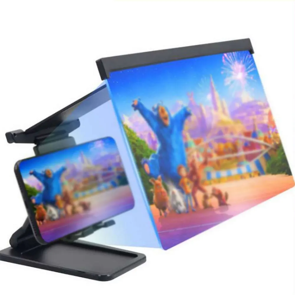 

12-дюймовая HD увеличительная линза с большим экраном, увеличительное стекло для просмотра, электронные устройства, экранная лупа для Iphone, ...