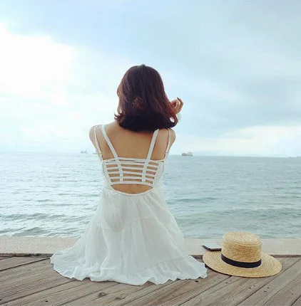 Сексуальная Женская майка с вырезами на спине бюстгальтер запахом жилет топ