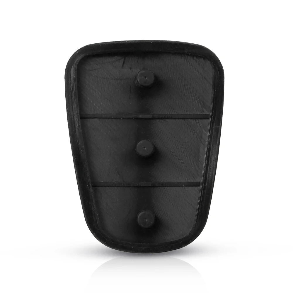 KEYYOU 10X 3 Button Rubber Pad Flip Car Key Case Shell For Hyundai Accent I30 IX35 Solaris Elantra Hold Kia K2 K5 RIO Verna | Автомобили и
