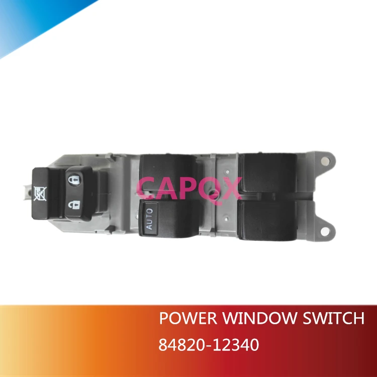 Высококачественный переключатель главного окна CAPQX OEM 84820-12340 для COROLLA 1997 1998 1999 2000