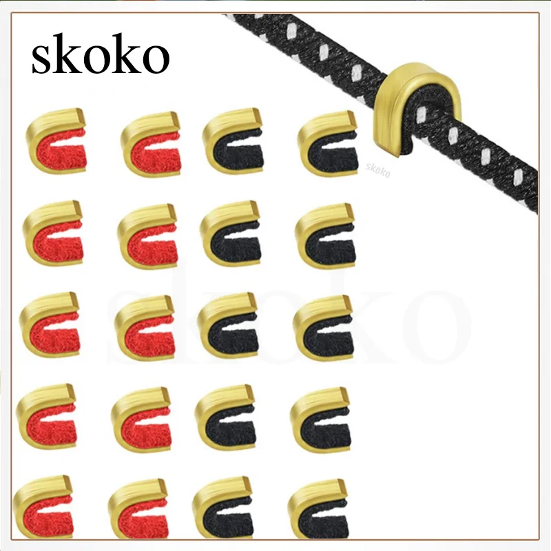 

Outdoor Archery Bowstring Positioning Hunting Archery String Arrow Buckle Point Brass Buckle Clip Nock Tail Bowstring Protector