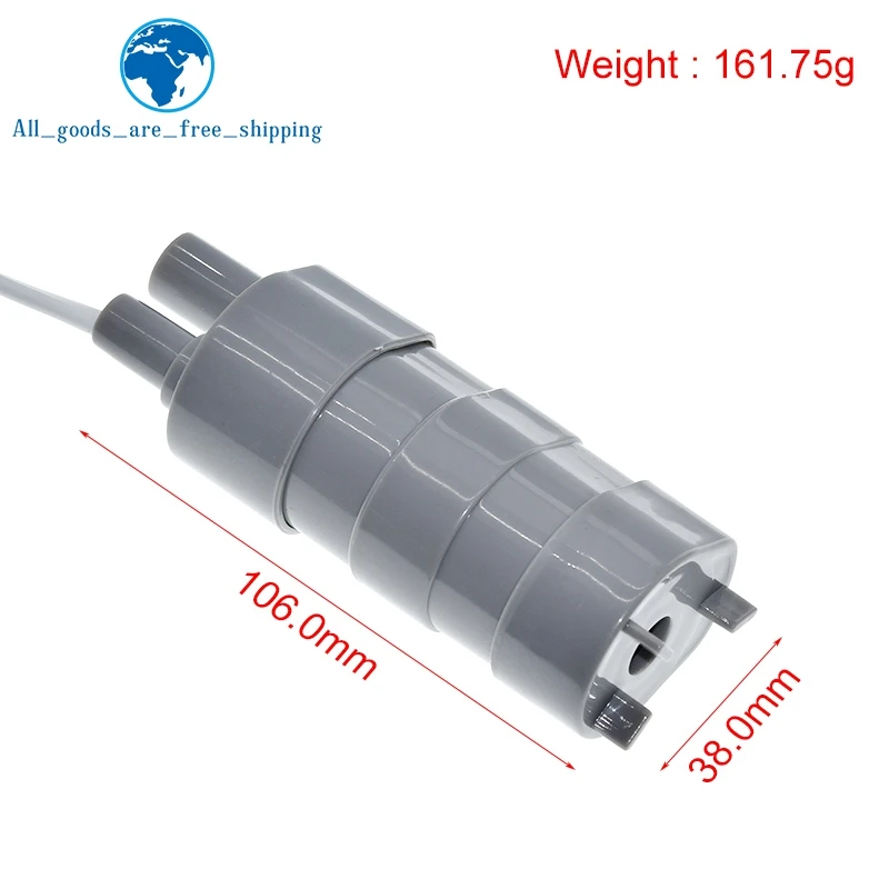 DC 12V 600L/ч Высокого Давления Dc погружной водяной насос трехпроводной микро