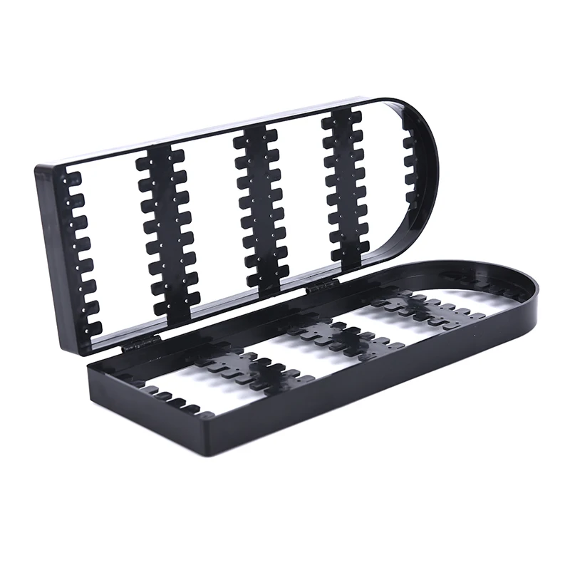 Складной пластиковый органайзер для ювелирных изделий 2 панели 5 слоев 3 цвета |